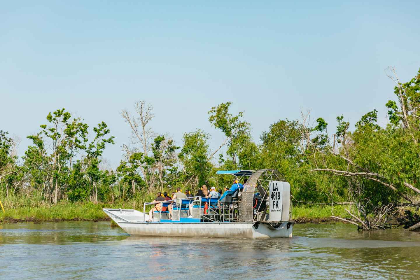 New Orleans: High Speed 9 Passenger Airboat Tour thumbnail